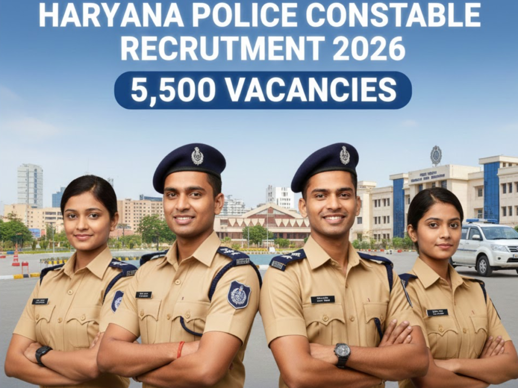 Haryana police vacancy 2026 online apply